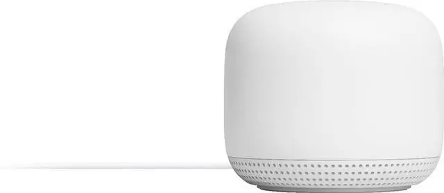 Alt view image 2 of 7 - Google Nest WiFi Access Point Non-Retail Packaging - Connect to AC2200 Mesh Wi-Fi 2nd Gen (2-Pack, Snow)