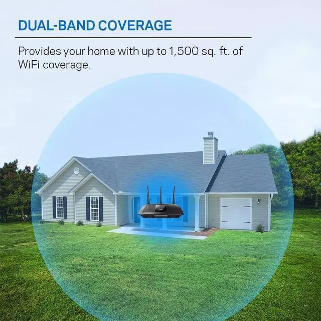 Alt view image 3 of 6 - Linksys EA7500 Dual-Band Wi-Fi Router for Home (Max-Stream AC1900 MU-Mimo Fast Wireless Router)