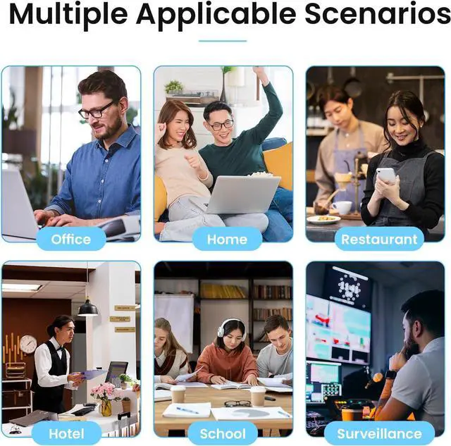 Alt view image 7 of 7 - Tenda TEG1016D, 16-Port Gigabit Switch, Unmanaged Desktop Network Hub, Office Ethernet Switch, Sturdy Metal, Fanless, Traffic Optimization, Limited Lifetime Protection