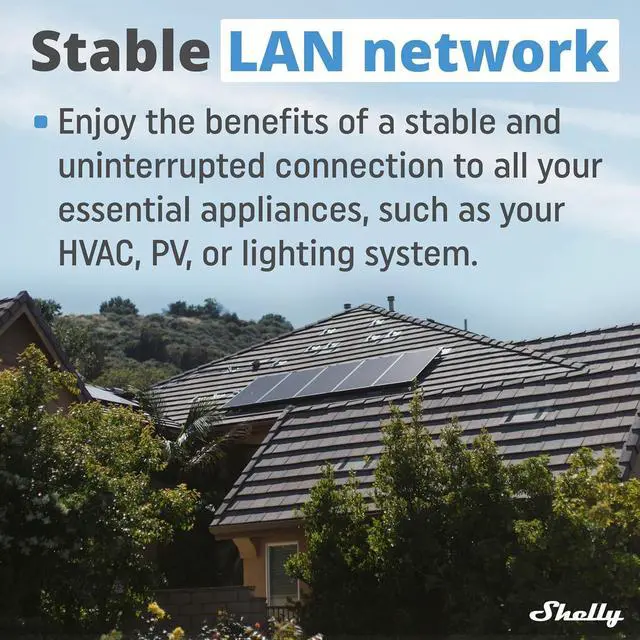 Alt view image 7 of 7 - Shelly LAN Switch | 5 Port RJ45 10/100 Mbps Fast Ethernet Switch | DIN-Mountable | Fanless | Plug & Play | Energy-Saving | Easy Installation & Configuration | No Additional Adapter Required