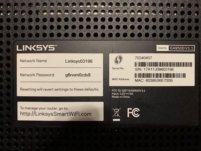 Alt view image 3 of 7 - Linksys WiFi 5 Router, Tri-Band, 3,000 Sq. ft Coverage, 25+ Devices, Speeds up to (AC5400) 5.4Gbps - EA9500
