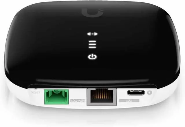 Alt view image 3 of 5 - UBIQUITI UISP Fiber XGS, Optical Network Can Deliver 10 Gbps Uplink/Downlink Speeds Over Distances Up to 20 km, (1) XGS-PON Port