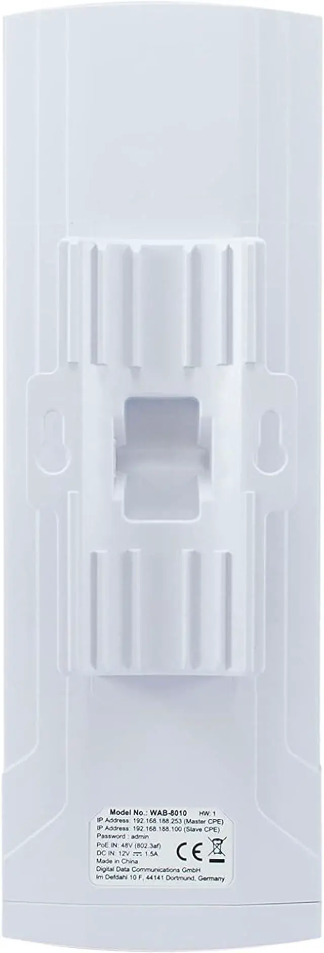 Alt view image 2 of 5 - WAB-8010 AC900 5GHz Outdoor PoE Wireless (WLAN) Access Point and Extender
