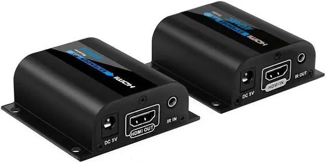 Main image of LKV372A 50M HDMI Network Extender Sender Transmitter & Receiver Over RJ45 Cat6/Cat7 Single Transmission for DVD PS3 Projector