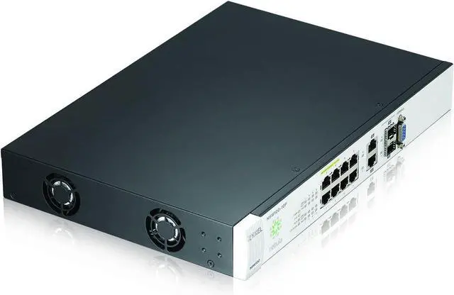 Alt view image 3 of 4 - Zyxel Nebula Cloud Managed 10-Port Gigabit PoE+ Layer 2 Switch, 180W Power Budget (Bundled with 1 Year Enterprise License) [NSW100-10P]