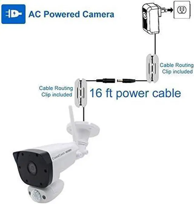 Alt view image 4 of 6 - Gadpiparty VS2004 8-CH Wireless NVR | 4 1296p (2K) Full HD Cameras | Indoor-Outdoor, Dual PIR and VMD Sensors, AC Powered, Free APP, 1TB HDD Installed