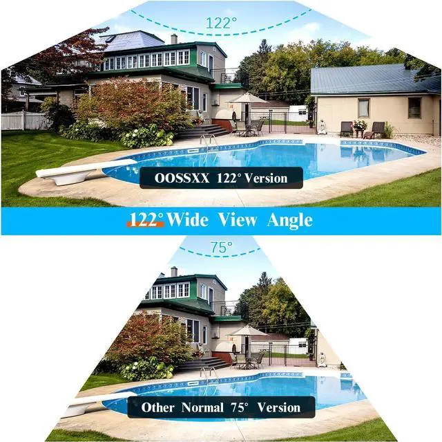 Alt view image 2 of 7 - Gadpiparty (5MP Definition Full HD) Wired Security Camera System Outdoor 8pcs AHD Dome Camera Home Video Surveillance Cameras CCTV Camera Security System Surveillance Video Equipment