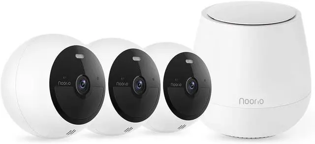 Main image of Gadpiparty Noorio Home Security System with Smart Hub x1, B210 Camera x3