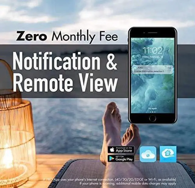 Alt view image 6 of 6 - Gadpiparty (2024 Upgraded Ver.) [8CH] Crystal Vision CVT808A-61C 1080P Full HD Wireless Surveillance System, 6 x 3MP Floodlight 2 Way Audio Siren Cameras