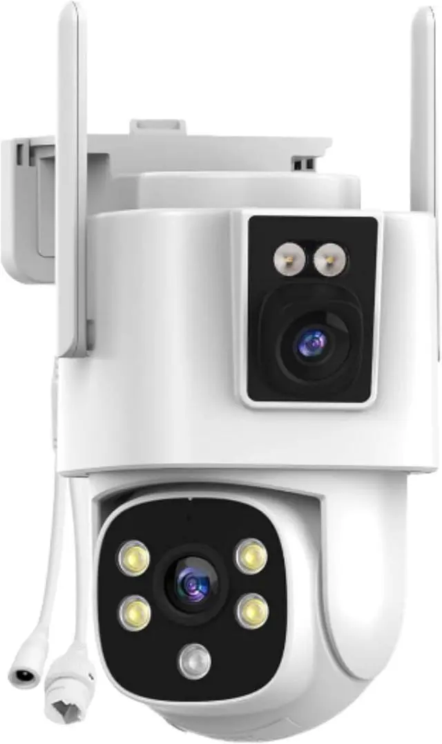 Main image of Gadpiparty Dual Lens Security Camera Security Camera System Wireless, Cameras Compatible with The System
