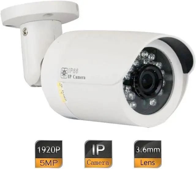 Alt view image 2 of 4 - Gadpiparty GW 8 Channel 4K NVR 5MP 1920P Full-Time Color Night Vision 2-Way Audio Security Camera System - 8 x 5MP Human Vehicle Detection Outdoor/Indoor PoE IP Bullet Camera