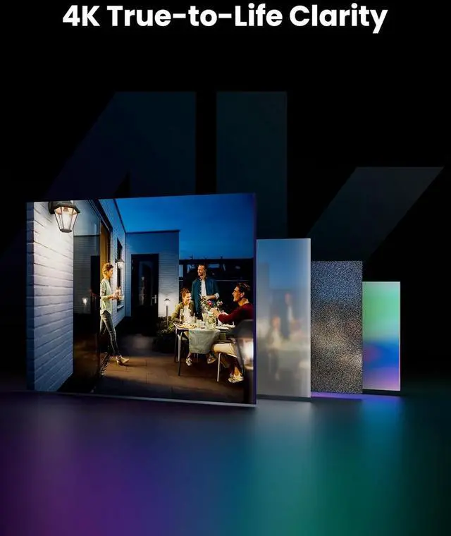 Alt view image 5 of 7 - Gadpiparty ZOSI 4K PoE Security Camera System,8-Pack Outdoor Indoor Wired Cameras,True Full Color Night Vision,Person/Vehicle Detection,Two-Way Audio,8MP 8CH NVR with 2TB HDD for 24/7 Recording