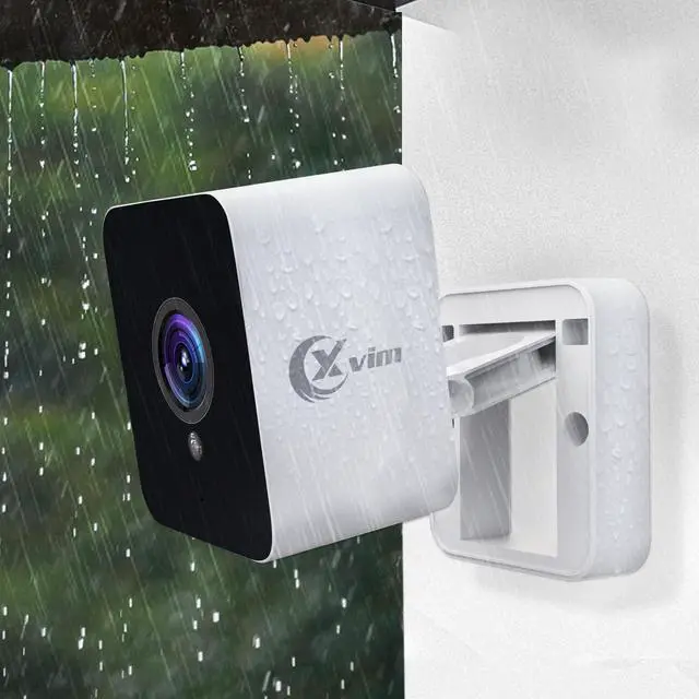 Alt view image 5 of 7 - Gadpiparty XVIM 8CH 1080P Wired Security Camera System with 64G SD Card, Mini 4PCS Security Camera System Outdoor, Night Vision, Waterproof, Remote Access