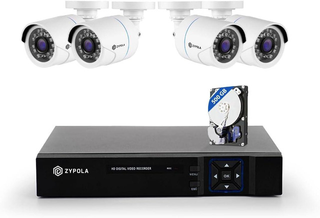 KERUI 8CH CCTV DVR Recorder With 500GB HDD – H.265, P2P Cloud, Remote View, HDMI