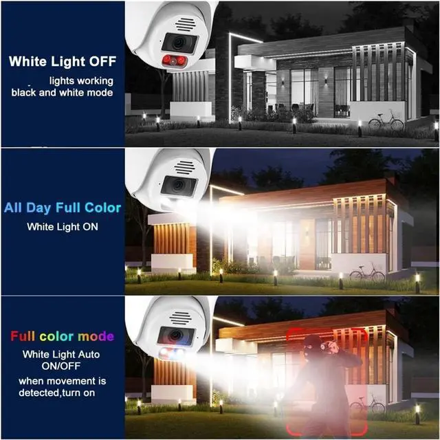 Alt view image 3 of 6 - Gadpiparty Security Camera System 8CH 8MP 5MP Video Surveillance Kit Ai Face Detection Two Way Audio IP Camera Set(None,8CH NVR 4Pcs Cam 5MP)