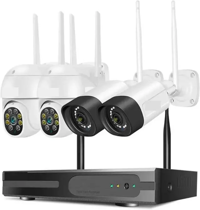 Main image of Gadpiparty Wireless Camera Security System Kit 5MP 5X Digital PTZ 10CH NVR Outdoor CCTV Camera Set 2 Way Audio Surveillance System(None,3MP PTZ Camera Set)