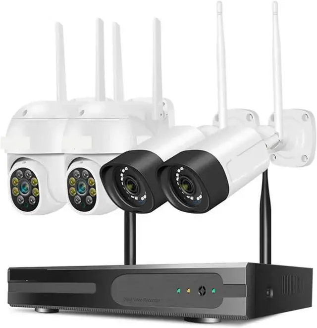 Main image of Gadpiparty Wireless Camera Security System Kit 5MP 5X Digital PTZ 10CH NVR Outdoor CCTV Camera Set 2 Way Audio Surveillance System(None,5MP PTZ Camera Set)