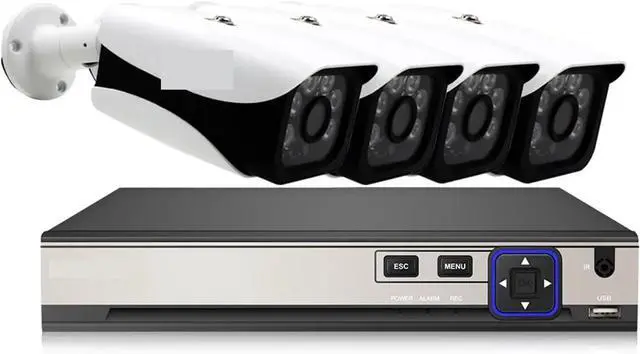 Main image of Gadpiparty CCTV Camera Security System Kit 4K 8CH NVR Outdoor Waterproof POE IP Camera Video Surveillance Set Home Monitoring Camera System(None,8CH NVR 4PCS Camera_U/K)