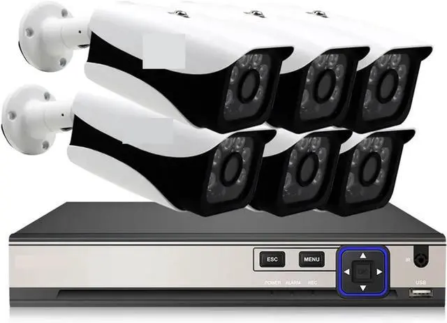 Main image of Gadpiparty CCTV Camera Security System Kit 4K 8CH NVR Outdoor Waterproof POE IP Camera Video Surveillance Set Home Monitoring Camera System(None,8CH NVR 6PCS Camera_E/U)