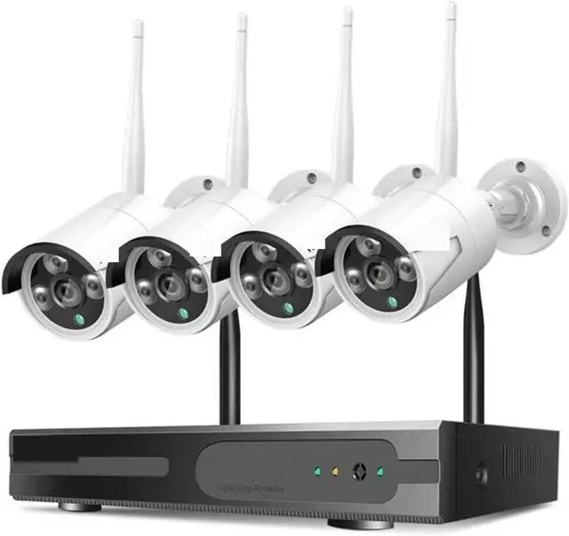 Main image of Gadpiparty 5MP WiFi CCTV Camera Security System Kit 10CH NVR Recorder Set P2P Outdoor Wireless IP Cameras Video Surveillance System(None,3MP Bullet System_U/S)