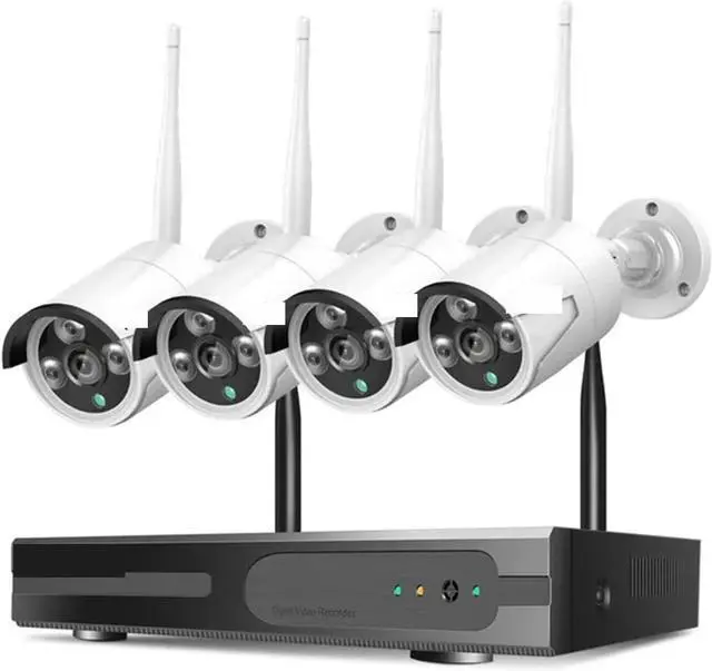 Main image of Gadpiparty 5MP WiFi CCTV Camera Security System Kit 10CH NVR Recorder Set P2P Outdoor Wireless IP Cameras Video Surveillance System(None,5MP Bullet System_U/K)