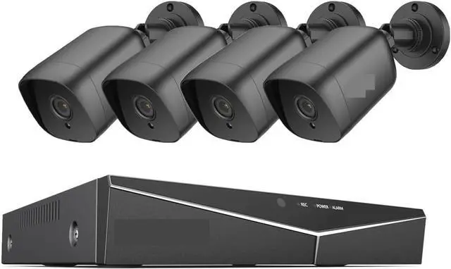 Main image of Gadpiparty 8CH 5MP DVR CCTV System 4/8pcs 5MP Video Security Cameras IR Outdoor IP66 Video Surveillance Kit Motion Detection(4T,8CH 4Pcs Kits)