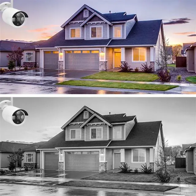 Alt view image 4 of 7 - Gadpiparty 4CH 5MP Wireless WiFi Security Camera System, Indoor and Outdoor HD Surveillance Kit with 4 Waterproof Cameras, with Audio Night Vision, Motion Detection, with 1TB Hard Disk