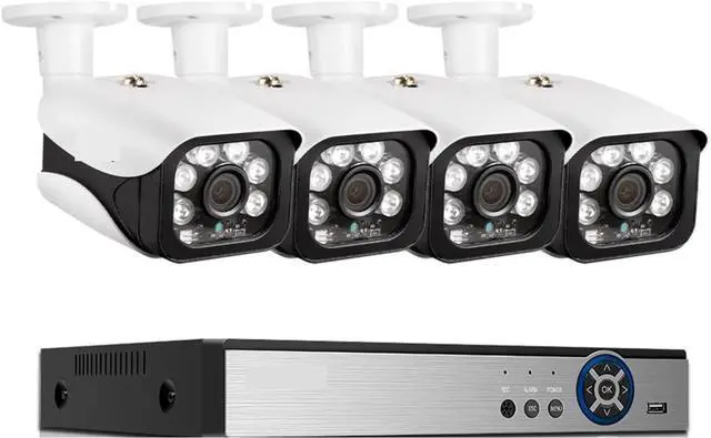 Main image of Gadpiparty 8MP CCTV Camera Security System Kit 4K 8CH NVR Kit Outdoor Waterproof Audio POE Bullet Monitoring Camera Video Surveillance Set(None,8CH NVR 4PCS Camera_U/S)