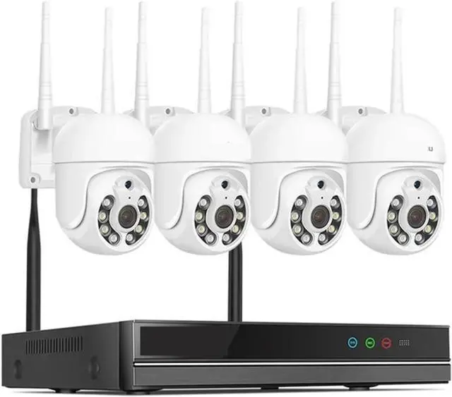 Main image of Gadpiparty 5MP WiFi CCTV Camera Security System Kit 10CH NVR Recorder Set P2P Outdoor Wireless IP Cameras Video Surveillance System(None,5MP PTZ System_E/U)