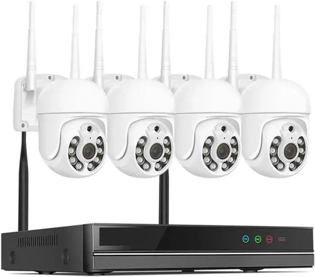Main image of Gadpiparty 5MP WiFi CCTV Camera Security System Kit 10CH NVR Recorder Set P2P Outdoor Wireless IP Cameras Video Surveillance System(None,3MP PTZ System_U/K)