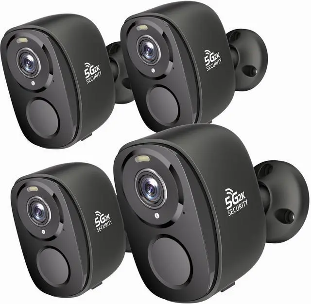 Main image of Gadpiparty Security Cameras Wireless Outdoor, 2K Battery Powered Camera for Home Security with IP65, SD/ Free Cloud Storage, No Monthly Fee, AI Motion Detection, Color Night Vision, 2-Way Audio (BW4-