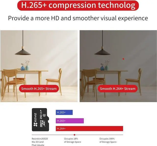 Alt view image 3 of 7 - Gadpiparty kvson DS-2DE2A404IW-DE3 4MP PTZ POE IP Camera Outdoor, 2.8-12MM Vari-Focal Lens, 4× Optical Zoom 65ft IR IK10 IP66 H.265+ International Version, Compatible with Hik Vision IP Camera NV