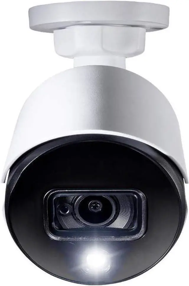 Alt view image 5 of 7 - Gadpiparty Lorex C881DA 4K Ultra HD Analog Active Deterrence Security Bullet Camera with Color Night Vision, 135ft IR NV, IP67, Works with D841, D861, D862, D871B, LHV5100, Camera Only, White, 4PK(M.