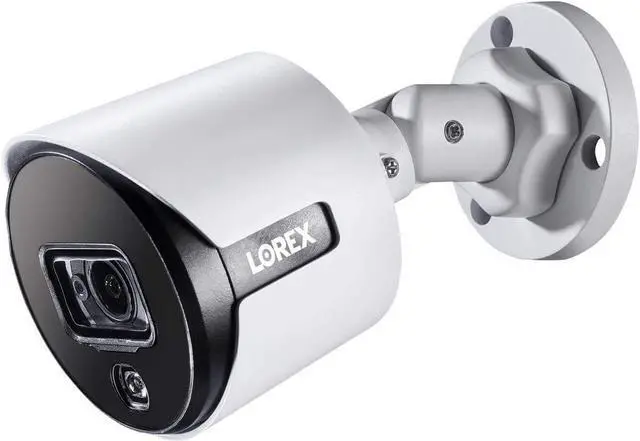 Alt view image 7 of 7 - Gadpiparty Lorex C881DA 4K Ultra HD Analog Active Deterrence Security Bullet Camera with Color Night Vision, 135ft IR NV, IP67, Works with D841, D861, D862, D871B, LHV5100, Camera Only, White, 4PK(M.