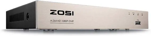Main image of Gadpiparty ZOSI 8 Channels Full 1080P High Definition Hybrid 4-in-1 HD TVI DVR Video Recorder CCTV Network Motion Detection for Surveillance Security Camera System Mobile Phone Monitoring Real Time R
