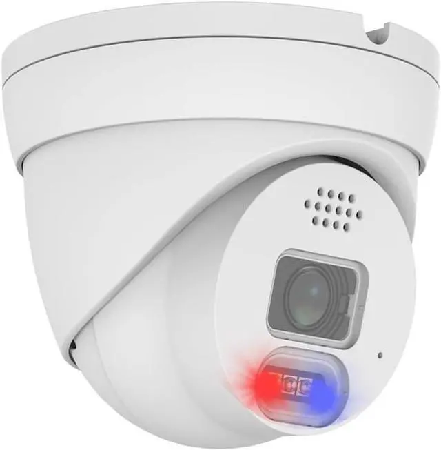 Alt view image 2 of 7 - Gadpiparty GW Security 8 Channel 4K 12MP NVR H.265+ 8MP Fulltime Color Night Vision Security Camera System with 4 x 8MP IP Two-Way Audio Alarm Lights PoE Turret Security Cameras, AI Human & Vehicle D