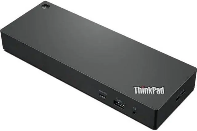 Alt view image 7 of 7 - Lenovo ThinkPad Universal Thunderbolt 4 Dock, 4 Displays, Dynamic Power Charging up to 100W, Black