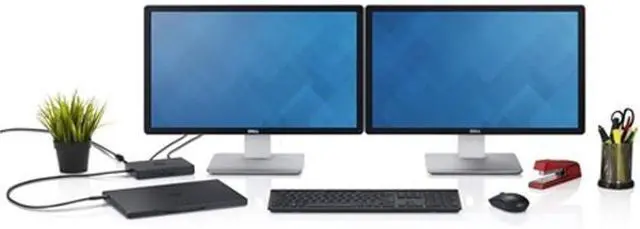 Alt view image 7 of 7 - Dell WD15 Monitor Dock 4K with 180W Adapter, USB-C, (450-AEUO, 7FJ4J, 4W2HW)