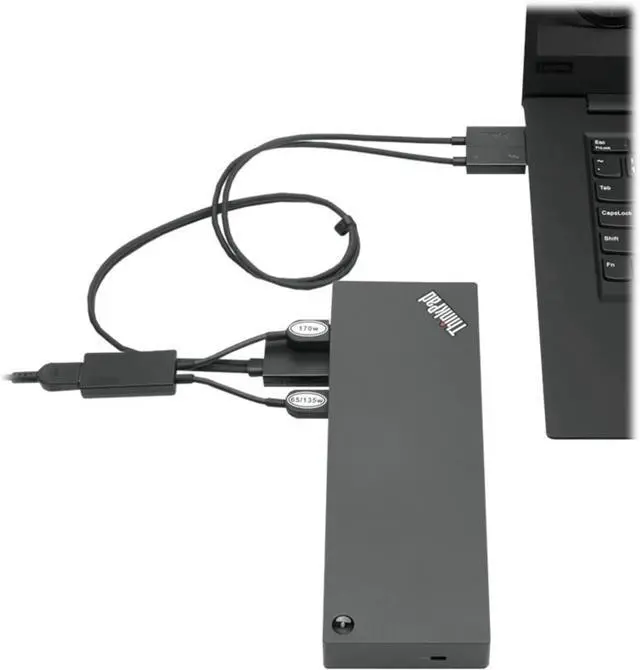 Main image of Lenovo ThinkPad Thunderbolt 3 Workstation Dock Gen 2, Black