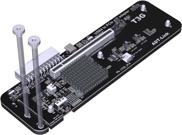 Main image of JMT ADT-UT3G USB4.0 Docking Station 64G PCIe4.0x4 to Laptop Graphics Card External Conversion Adapter Compatible with Thunderbolt 3 4