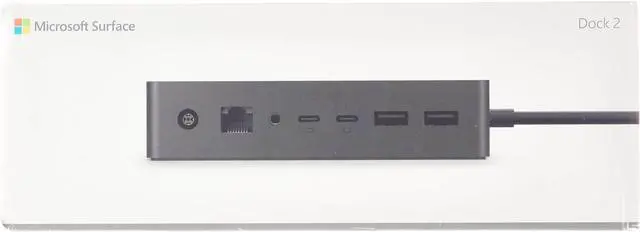 Alt view image 6 of 7 - Microsoft Surface Dock 2 (4X USB-C, 2X USB-A, Gigabit Ethernet Port, Audio Port)