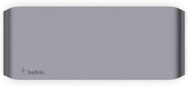 Alt view image 3 of 3 - Belkin Thunderbolt 3 Dock Pro with 2.6 ft Thunderbolt 3 Cable (Thunderbolt Dock for macOS and Windows) Dual 4K @60Hz, 40 Gbps Transfer Speeds, 85 W Upstream Charging