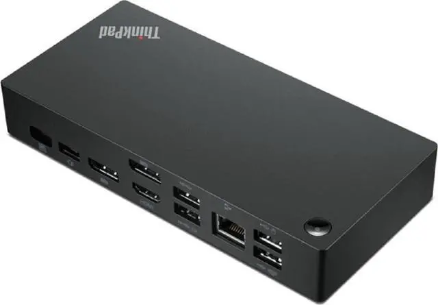 Alt view image 2 of 6 - Lenovo USB-C Dock (Windows Only) 40B50090