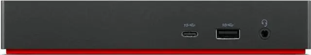 Alt view image 4 of 6 - Lenovo USB-C Dock (Windows Only) 40B50090