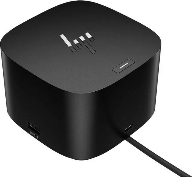 Alt view image 6 of 6 - HP Thunderbolt Dock 280W Port Replicator Bundle with Combo Cable & Docztorm Hub (Universal Thunderbolt/USB-C Docking Station,Single Cable Charging,Networking,Data Transfers to Any Brand Laptop) Black