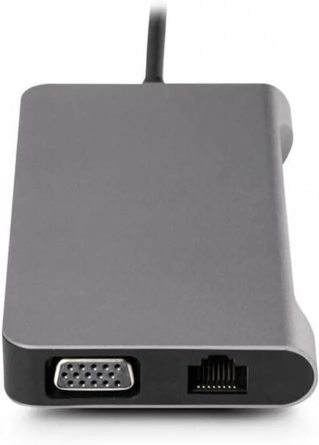 Alt view image 3 of 3 - USB C Hub by Urban Factory Hubee Plus 100watt, Docking Station, Dual Monitor HDMI for Notebook/Laptop/Windows/MAC/iOS, Multiport Adapter, 4K HDMI, VGA, RJ45, USB3.0, 100W PD
