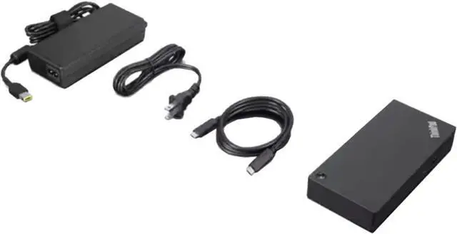 Alt view image 3 of 4 - Lenovo ThinkPad Universal Thunderbolt 4 Dock 100W 4K Support, HDMI, USB-C, DisplayPort, Bundled with Bluetooth Boost U Speaker with Built-in Mic, 5 Hour Playback