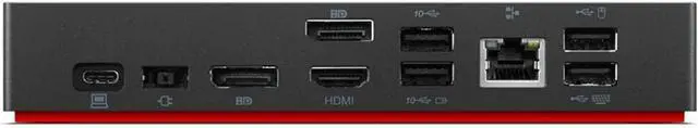 Alt view image 5 of 5 - Lenovo ThinkPad Universal Smart USB-C Dock 96W 4K, HDMI, USB-C, DisplayPort, USB Hub Bundled with Bluetooth Boost U Speaker with Built-in Mic, 5 Hour Playback