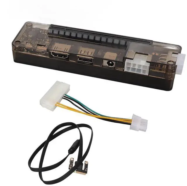 Alt view image 6 of 7 - Keenso External Graphics Card Dock Efficient Laptop Independent Video Card Docking Station for Mini PCI E Interface, Suitable for Gaming and GPU Computing