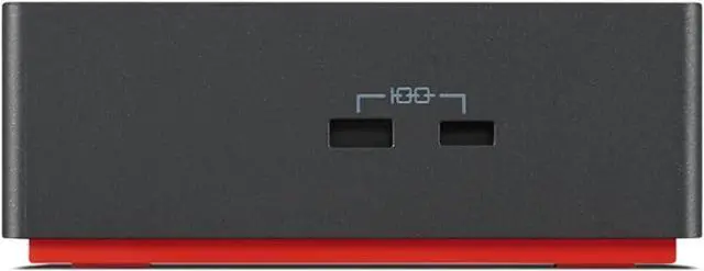 Alt view image 3 of 4 - Lenovo ThinkPad Universal Dock and Mini Speaker, for T-Series Gen 1-3, E-Series Gen 1-5, L-Series Gen 1-3, P1 Gen 1-5, P-Series Gen 1-3, X-Series Gen 1-3, X1-Series Gen 8-10, Yoga, Z-Series Gen 1-2